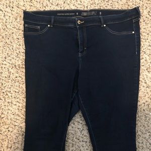 Jennifer Lopez size 24w jean jeggings